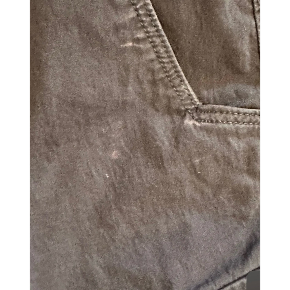 Vintage The North Face Men’s Charcoal Grey Cargo Shorts Size 32 - Picture 4 of 5